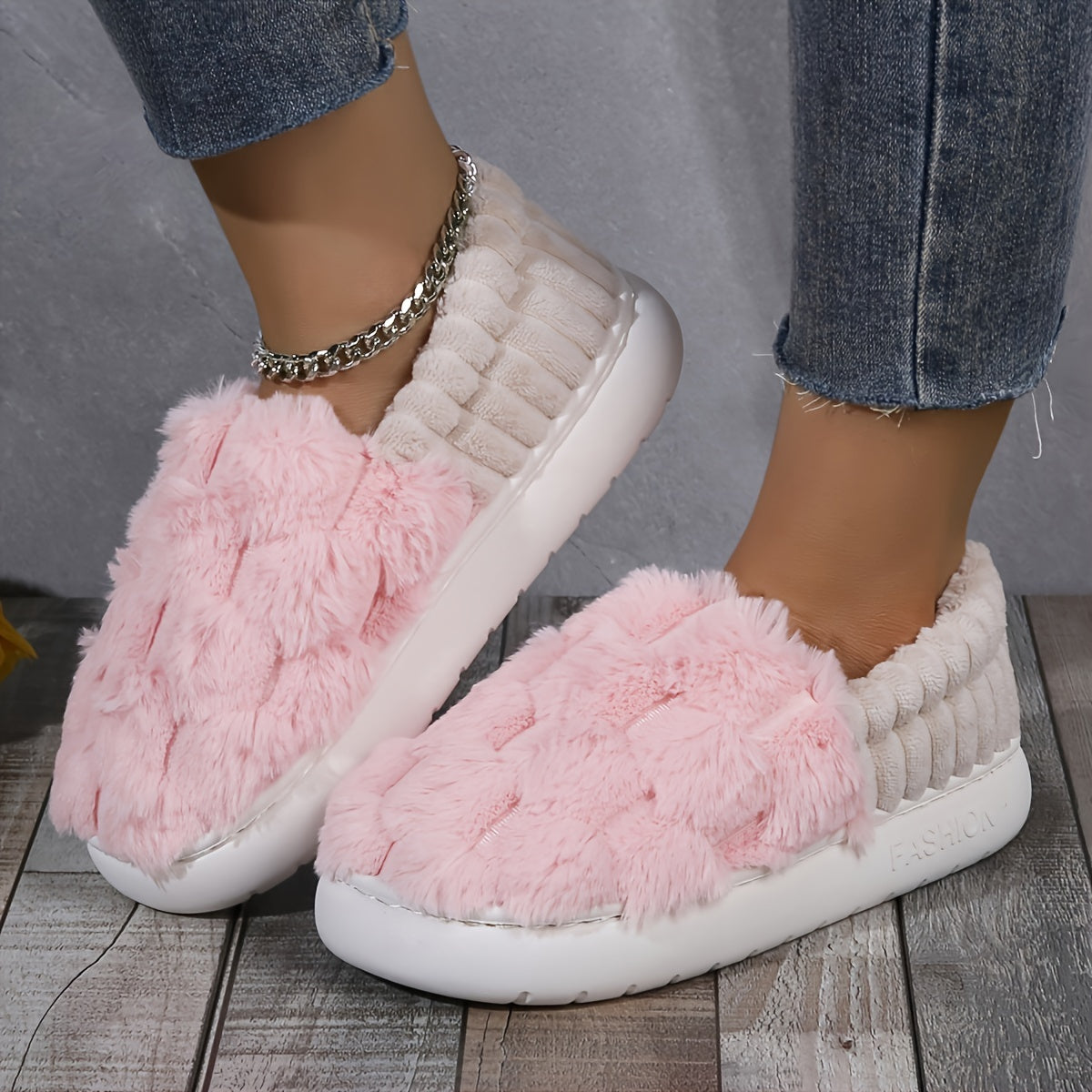 Cozy Faux Fur Slippers