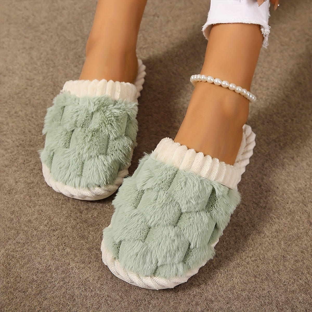Cozy Faux Fur Slippers