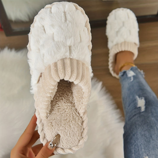 Cozy Faux Fur Slippers