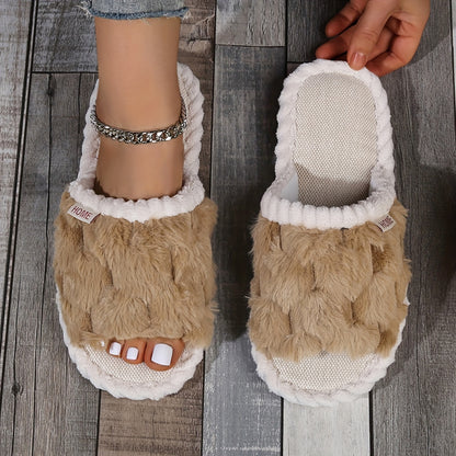 Cozy Faux Fur Slippers