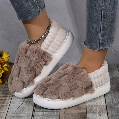 Cozy Faux Fur Slippers