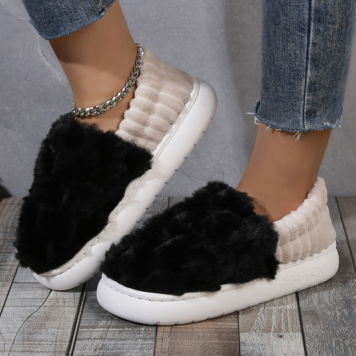 Cozy Faux Fur Slippers