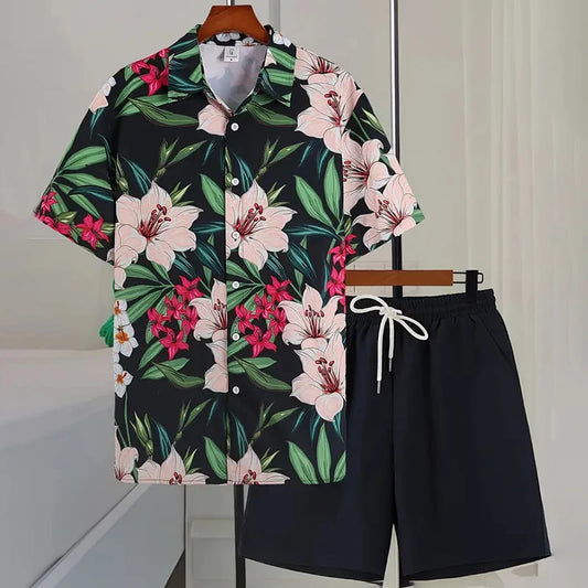 Leaf Print Summer Set