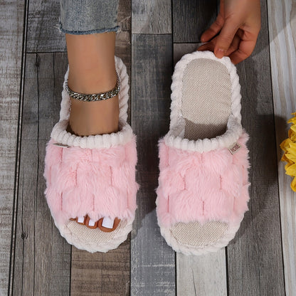 Cozy Faux Fur Slippers
